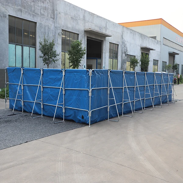 Agricultural Equipment 20000L Fish Pond Plastic Square Shape Fish Farm Tank
