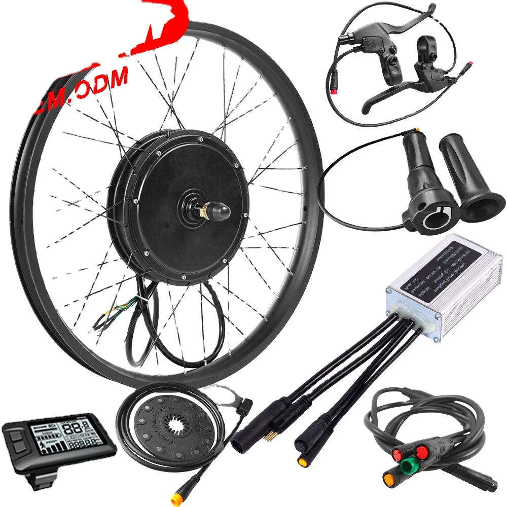 Rear Wheel 1000w Motor Bicycle 48v E-bike Kit Electric for Bicycles