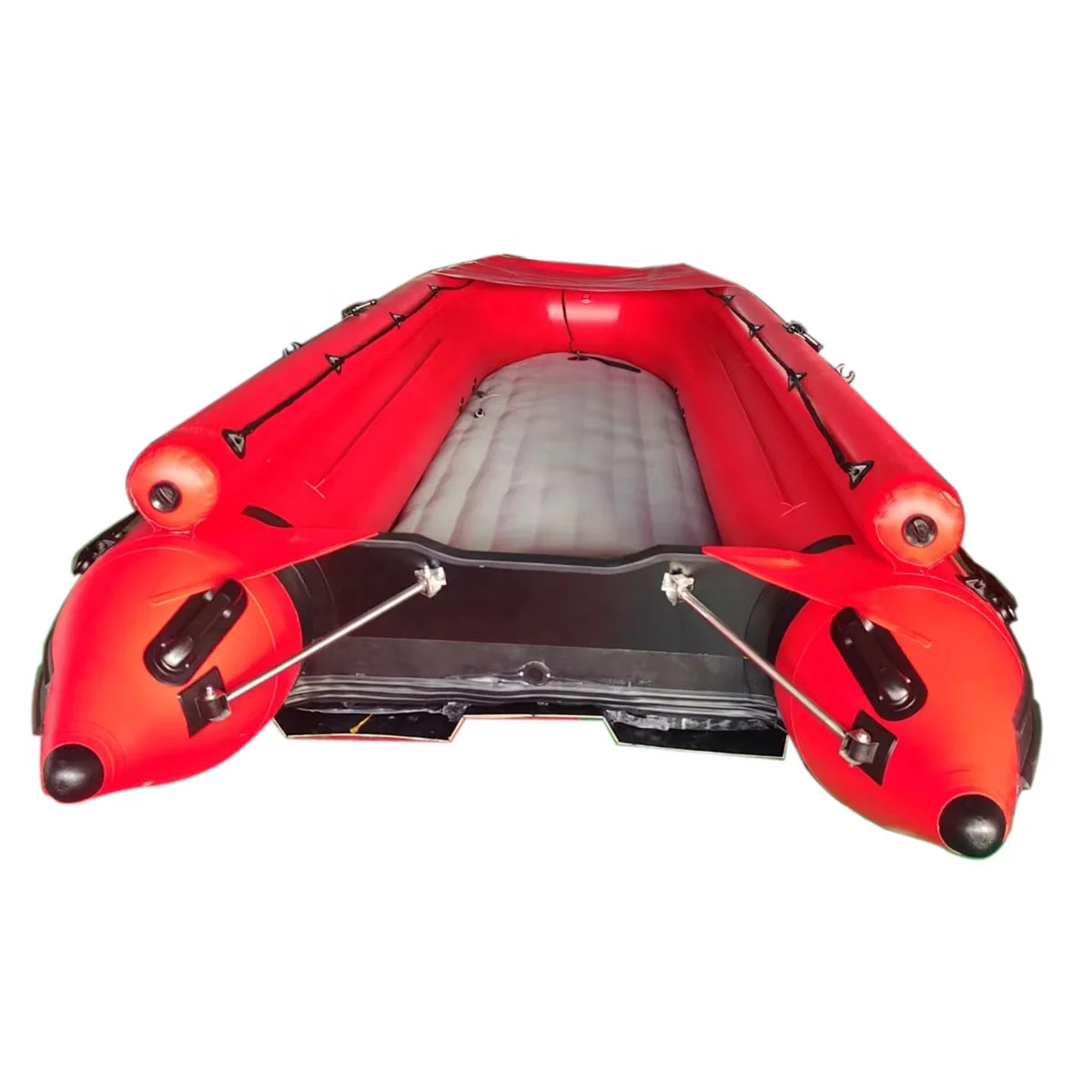 inflatable boat 6 person inflatable jet boat 0.9 mm PVC super jet tunnel with air floor