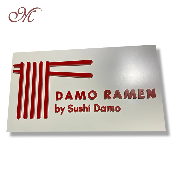 Sushi shop ramen custom sign light box led light up 3d logos business advertising billboard