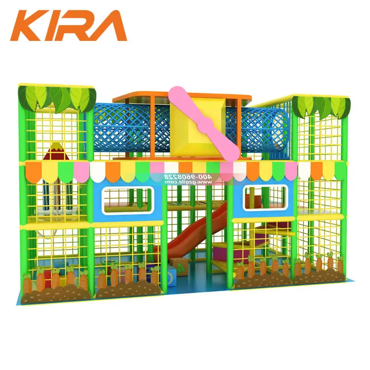 Small Indoor Playground Soft Slide Kids Cafe Indoor Slide Play Set For Sale Soft Play Slide