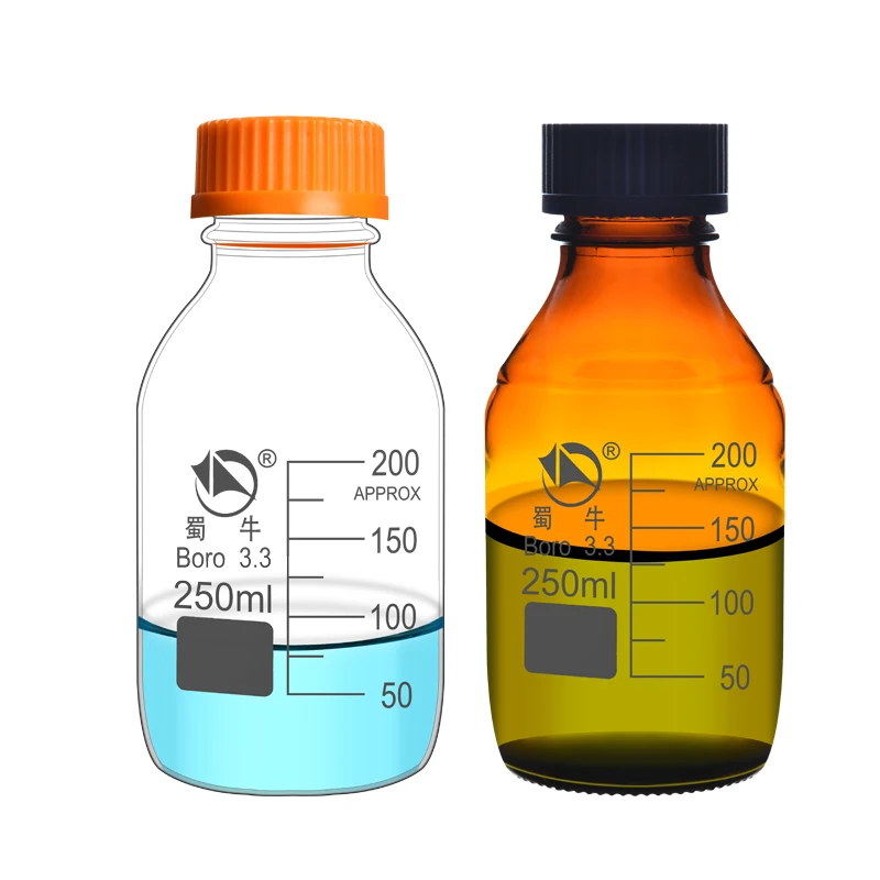 High quality transparent laboratory volumetric flask
