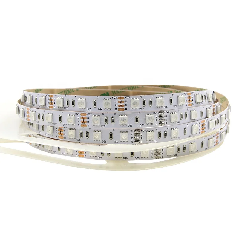 Decorative Christmas lighting 12v 24v 5050 60 LED 5m Smart RGB IP65 waterproof usb with Remote Controller buy LED strip light