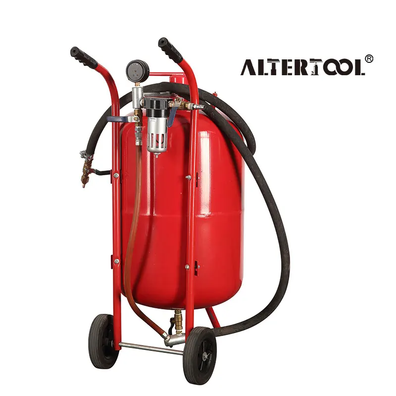 Portable Sand Blaster Machine 10 Gallon Home Use Sandblasting Cabin Air Media Abrasive Blasting Tank Factory Direct Supply