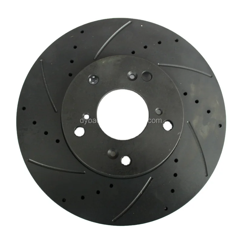 Factory Direct Slotted Brake Rotor Disc Brake Pads