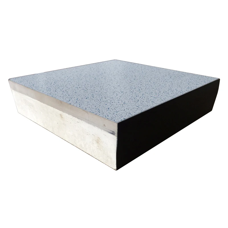 
2019 New products on market electrical room use access flooring anti static calcium sulphate floor panel 
