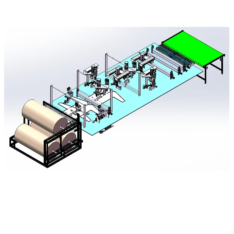 
Automatic protective gown sleeve cover making machine for hospital 