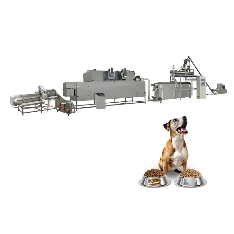 Hongqiang AMC china manufacturer machine pour fabrication des croquettes animauxpet food dog machineextruded pet food