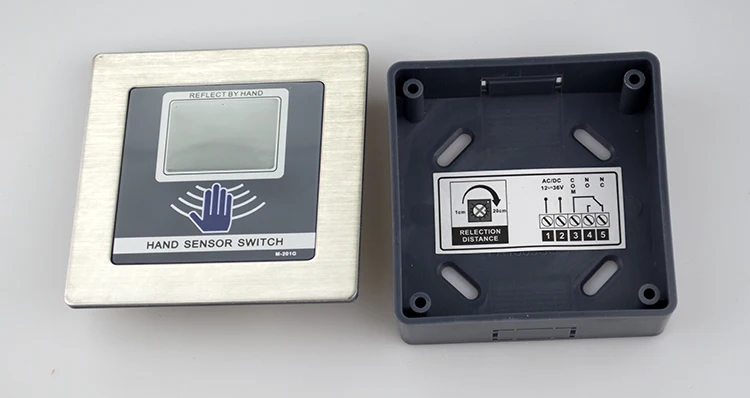 oredy commercial frameless automatic sliding door system parts hand wave sensor switch