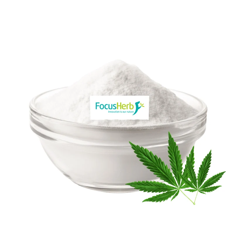 
FocusHerb Professional CBD 99%+ Pure Crystal CBD Isolate Powder 