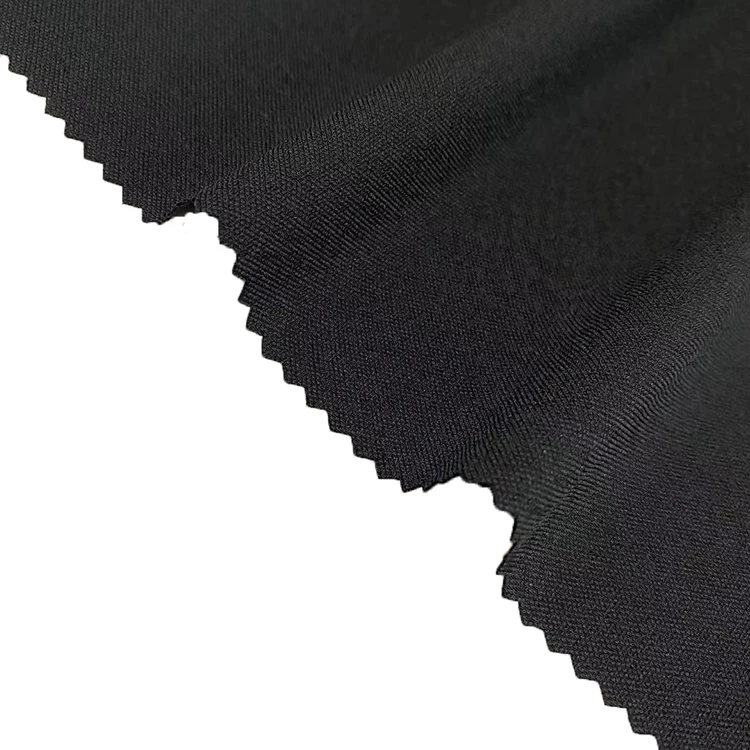 Breathable Woven Double Face Graphene Spandex Fabric Sportswear Lady Pants