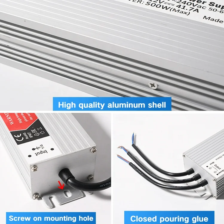 Power Supply Adapter 100W Dc12V Ip68 Outdoor Swimming Pool Waterproof Led Lighting Transformer