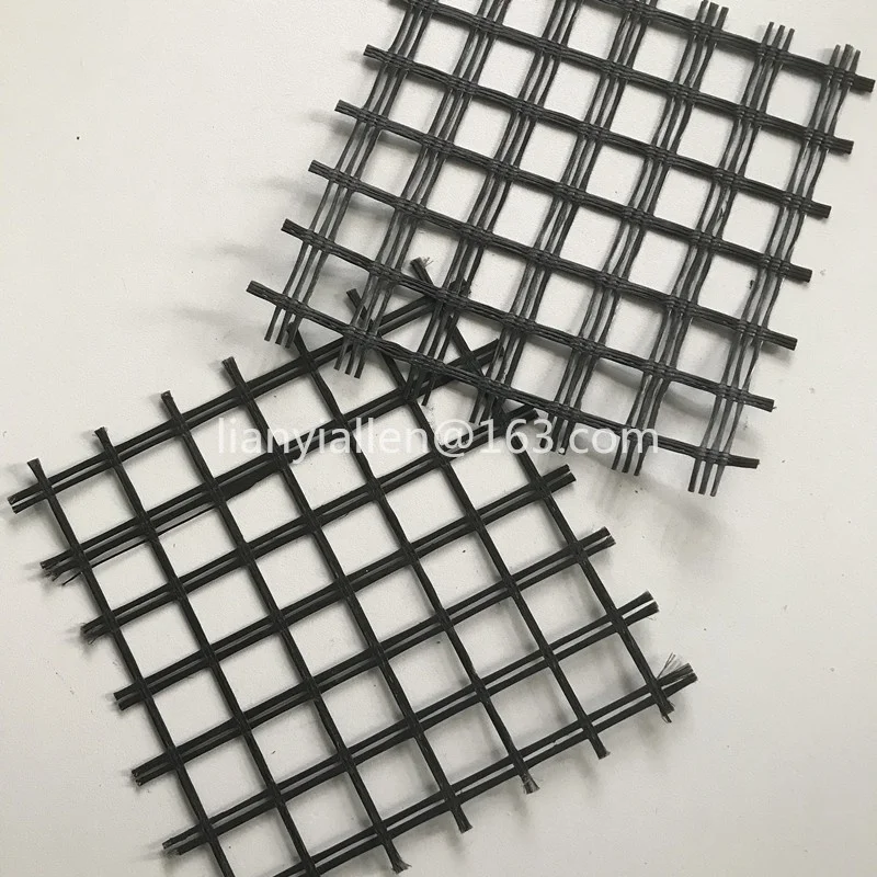 50/50kn 100/100kn glassfiber geogrid for asphalt reinforcement fiberglass geogrid prices
