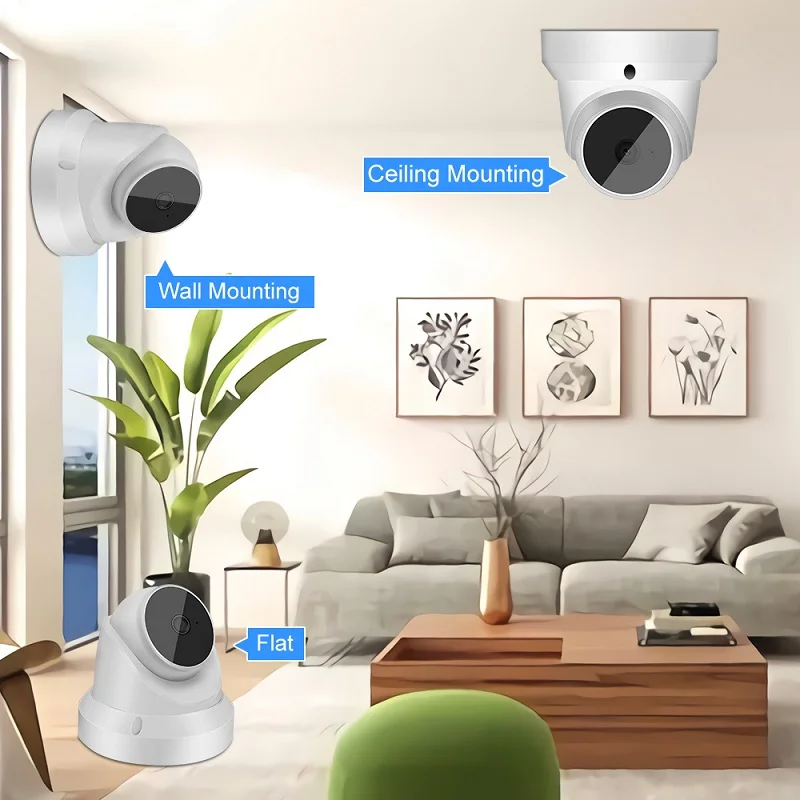 Беспроводная купольная IP-камера V380 Pro Wi-Fi 1080P PTZ 2