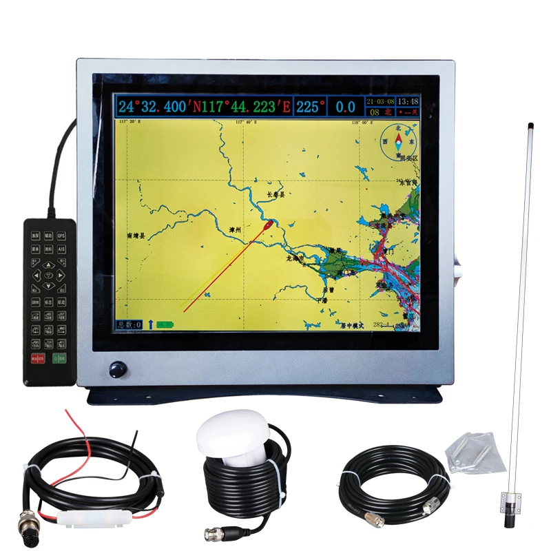 YSP 19inch AIS/GPS chart plotter gps marine with Multifunction