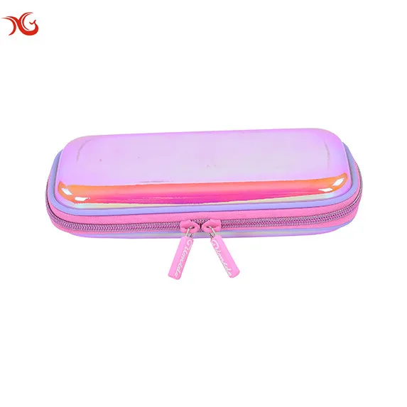 Factory Custom 3D Print Pencilcase Girls Cute Pencil Case Stationary Pencil Box For Kids