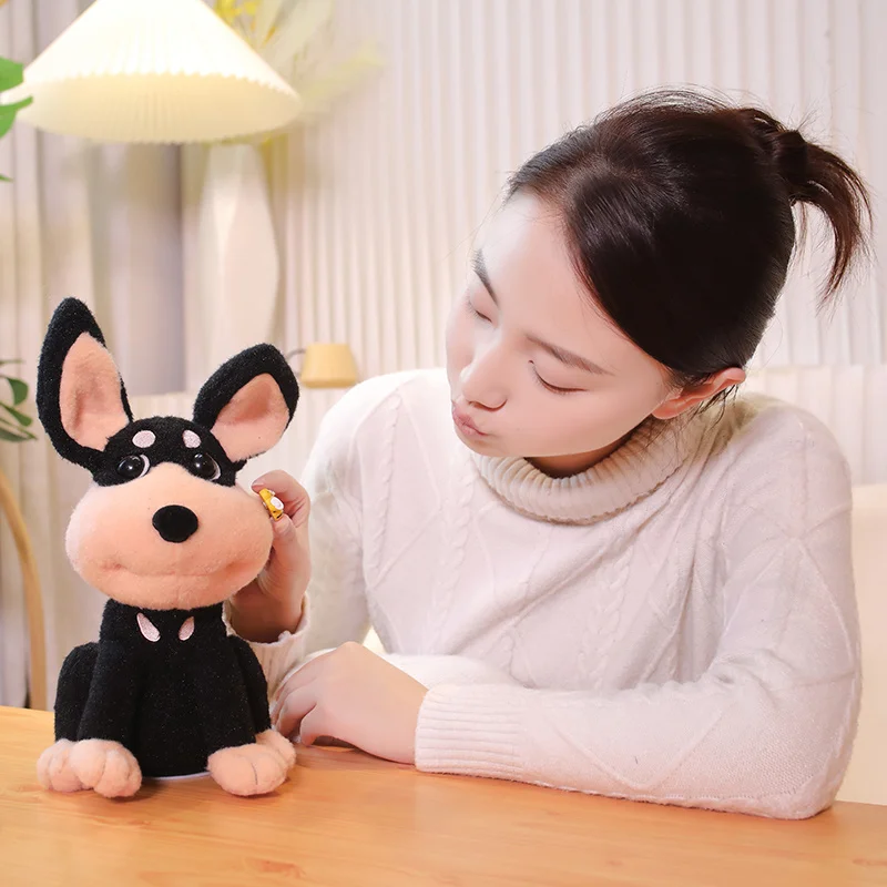Kawaii лидер продаж пчелиная собака электрическая Поющая плюшевая игрушка для танцев кукла на заказ Забавный Электронный Робот собак