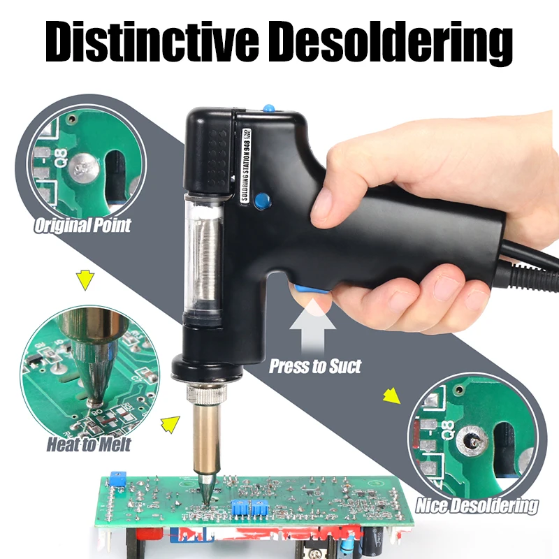 4 in 1Soldering Station BGA Repair Machine Hot Air Suction desoldering gun WEP 948-II