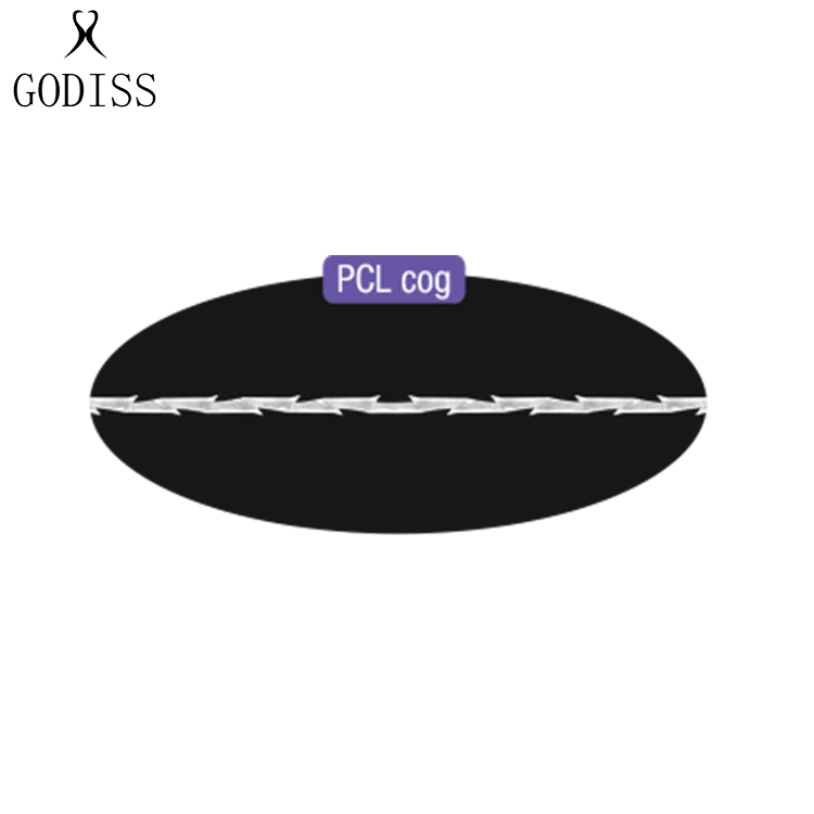 GODISS Hot selling high quality aseptic pdo thread liftelle pdo 30g 25mm mono pdo thread lift