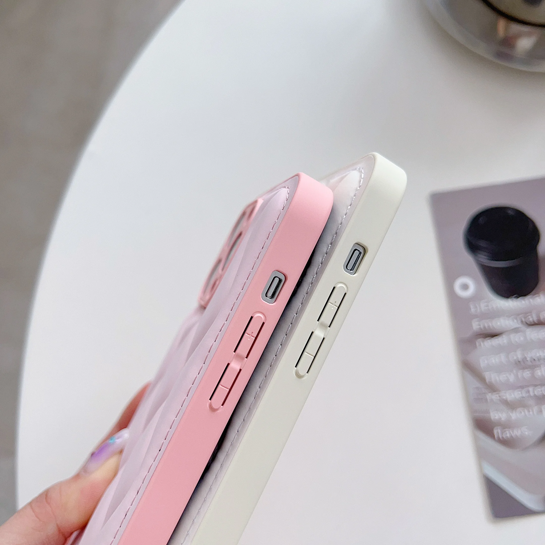 Shockproof Mobile Back Cover Phone Case PU Leather Case For HUAWEI Models for iPhone 15 Series