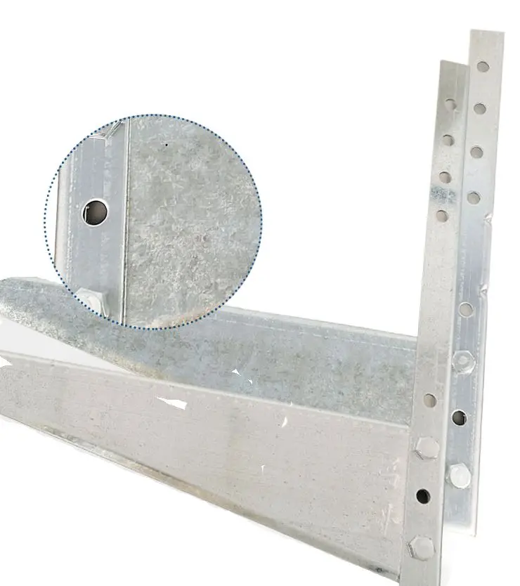 1-1.5P 2HP 3HP 1.6KG length 46cm Air Conditioner Wall Mounting Bracket Stainless Steel Ac Bracket