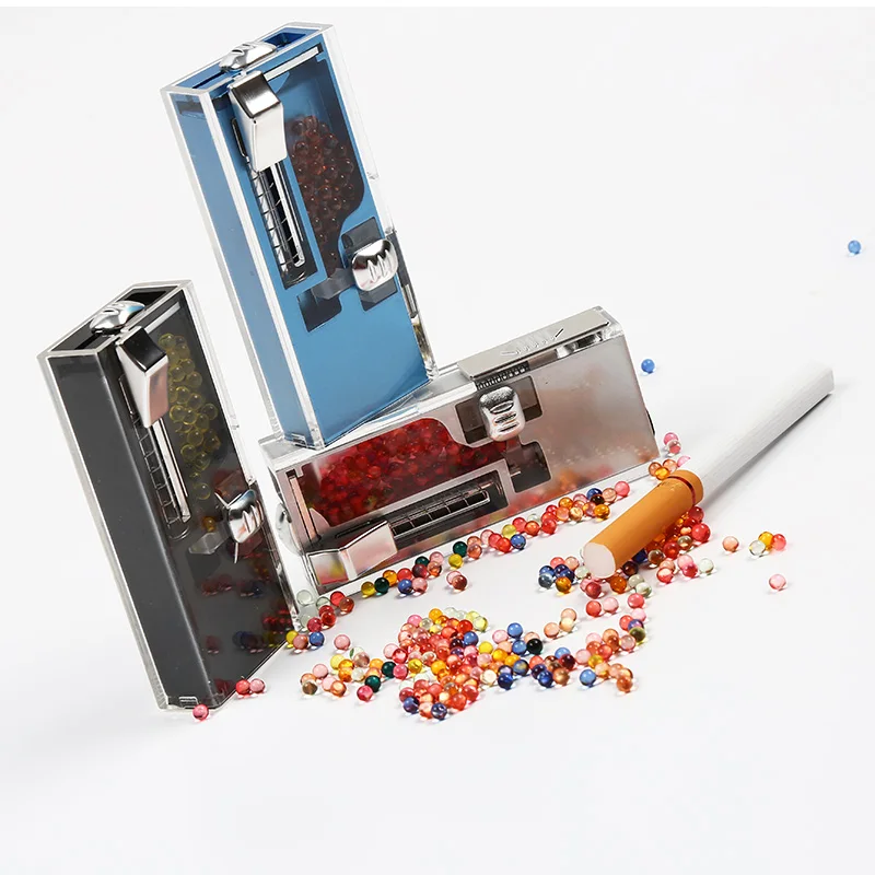 Wholesale Factory cigarette crushball dispenser applicator with lighter