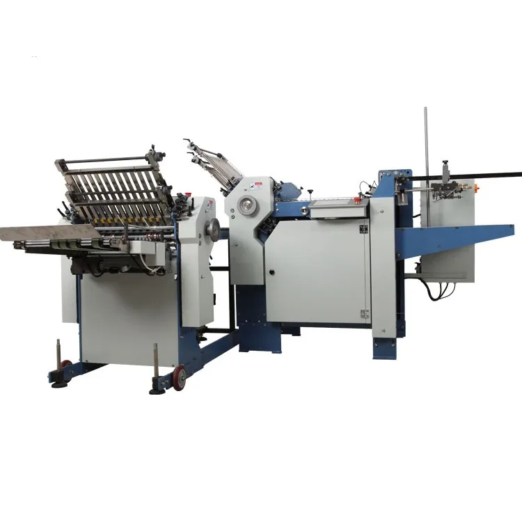 009 480T-4k+4k Hot Sell Automatic Paper Leaflet Folding Machine