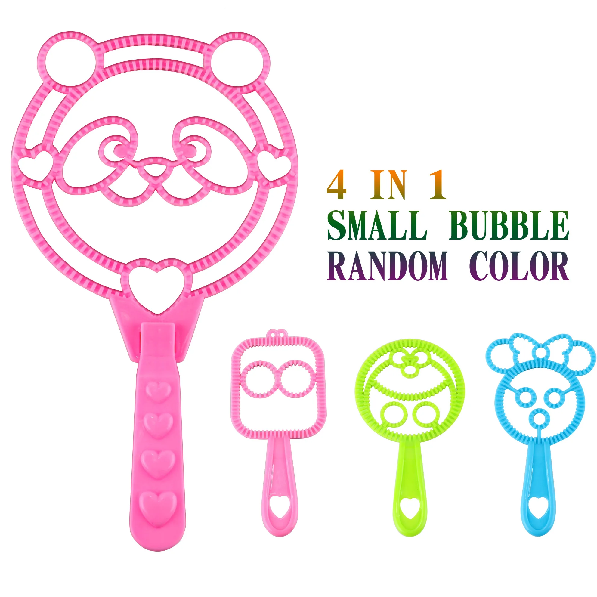 Cute Shape Summer Outdoor Game Soap Maker  Cartoon Animal Soap Bubble Toys For Kids Outdoor Toys Indoor Party Camping Yard