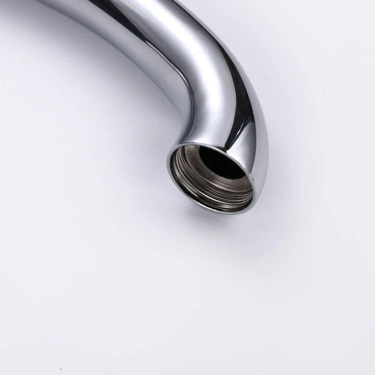 sink faucet pipe electroplate brushed stainless steel faucet for kitchen