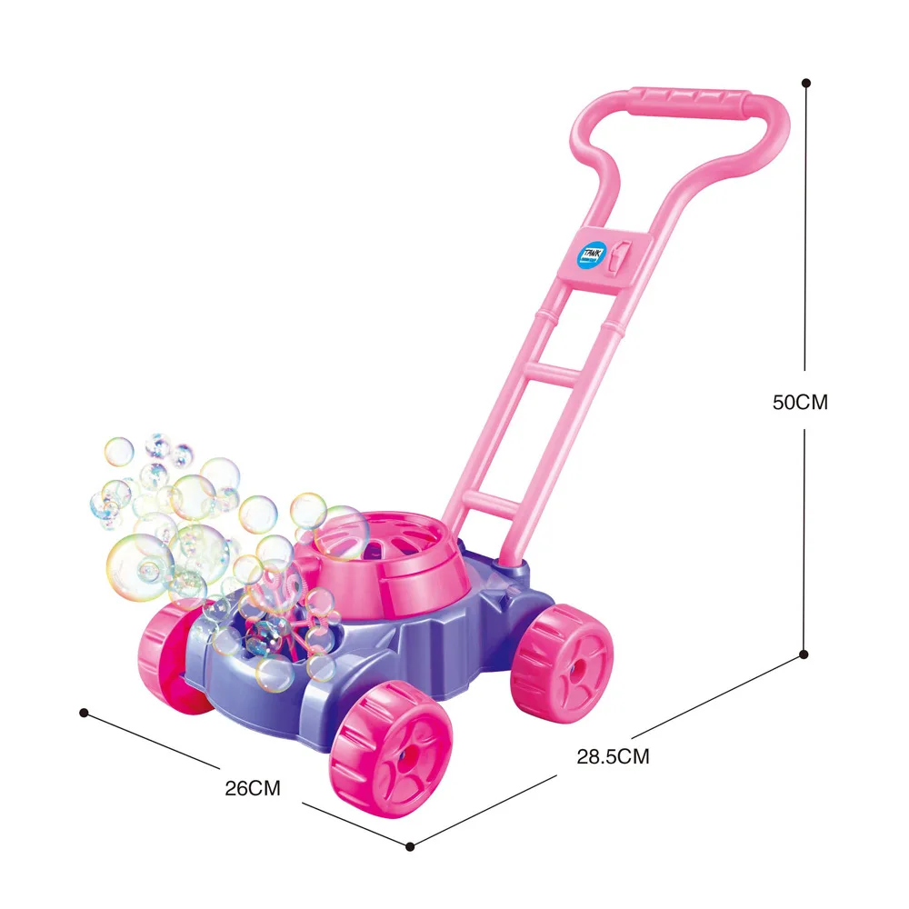 Kouyikou  New Automatic Bubble Trolley Weeding Locomotive Wheel  Machine Toys Bubble