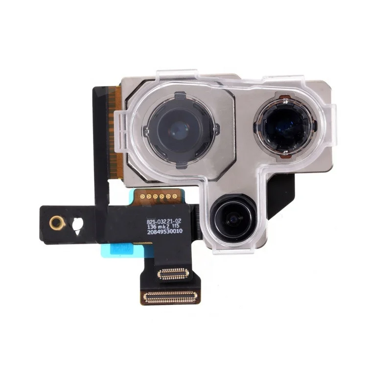 Большой основной модуль камеры Ori с гибким кабелем для iPhone 12 Pro Max, запасные части для задней камеры