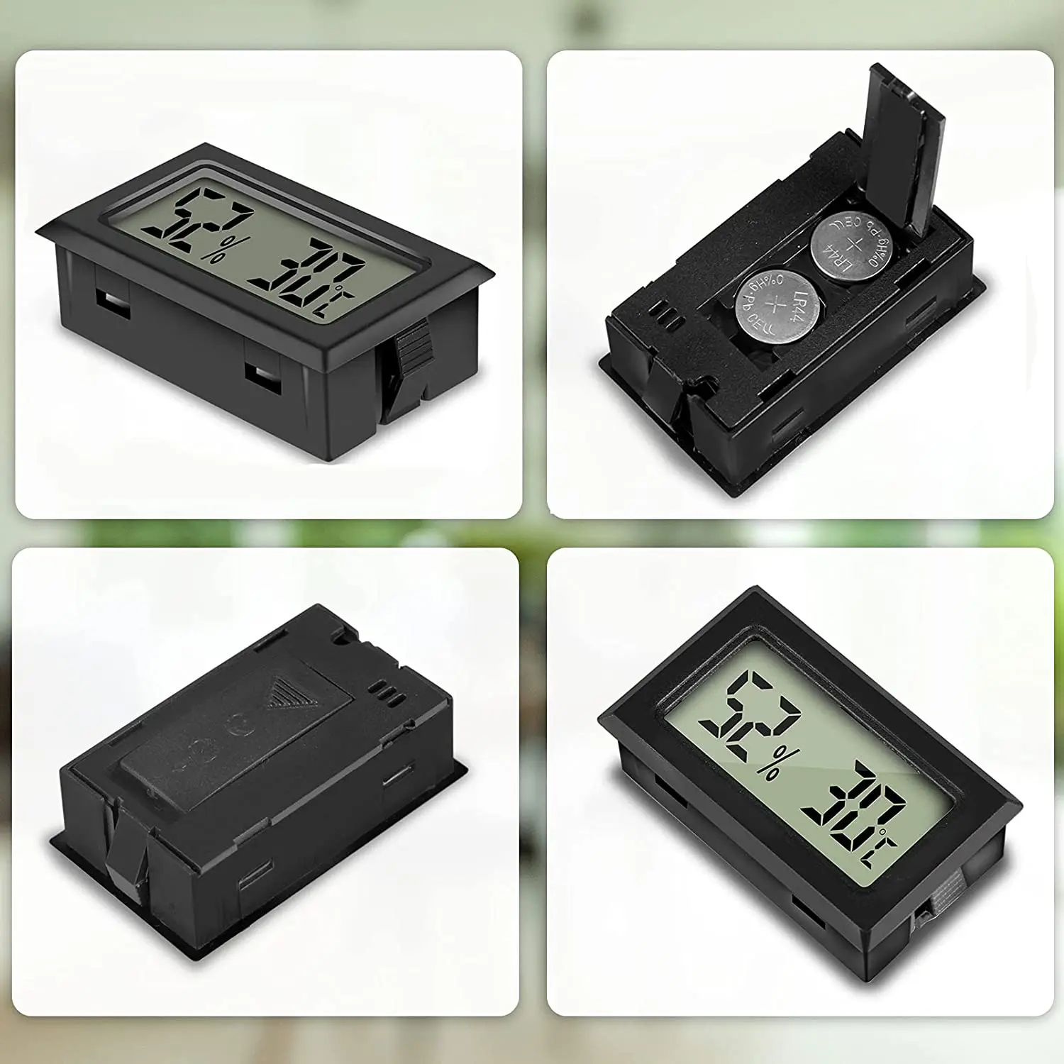 mini electronic thermohygrometer for violin