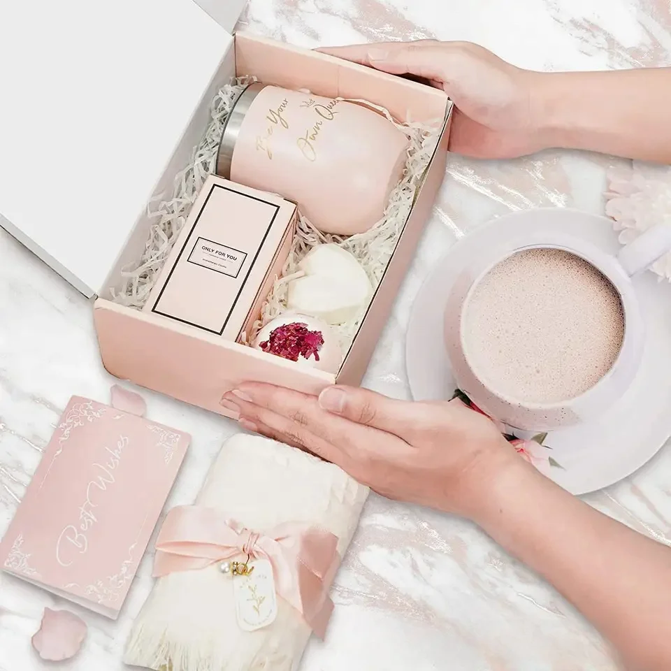Promotional Latex  Get Well Soon Blanket Cards Care Package Greetings Gifts Baskets Luxury Organic For Women  After Surgery