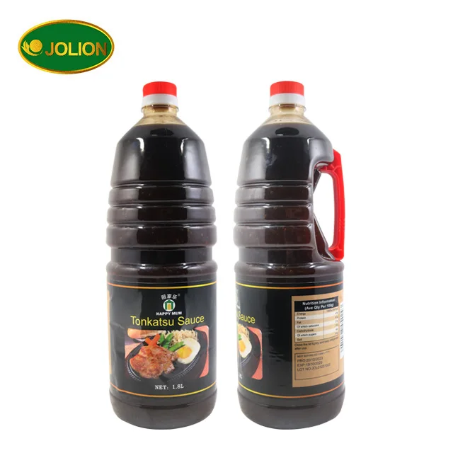 JOLION Japanese Cooking Cuisine Food Seasoning OEM Brand  1.8L PET Bottle Japan Tonkatsu Sauce