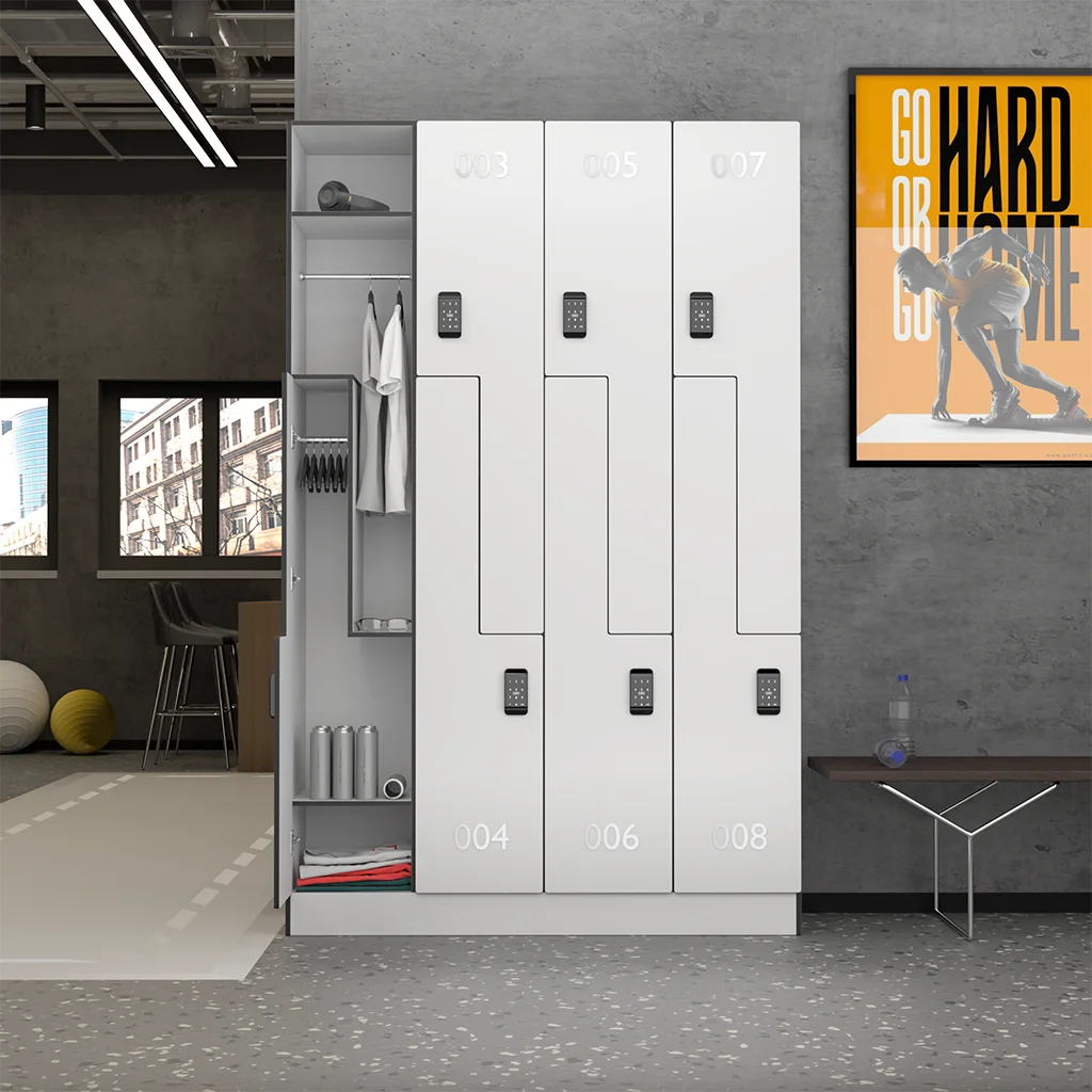 Cartmay Gym Fitness Sport Center Locker Waterproof HPL Compact Laminate Storage Lockers