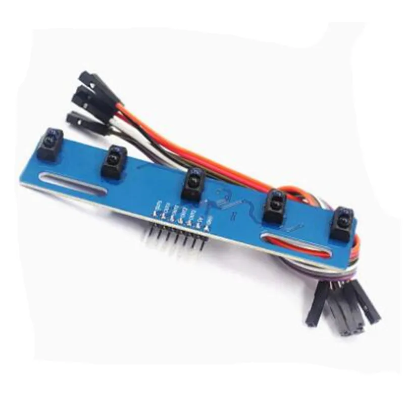 Five-way tracking sensor module Five-way tracking module Infrared sensor module Five functions TCRT5000L