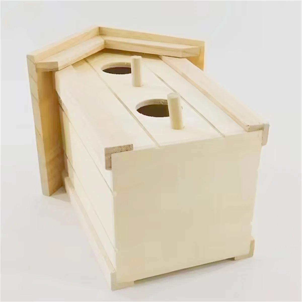 WILDMX China Large Aviary Canary Breeding Large Cage Hanging Bird House Decorates Backyards Provides Room for Small Birds