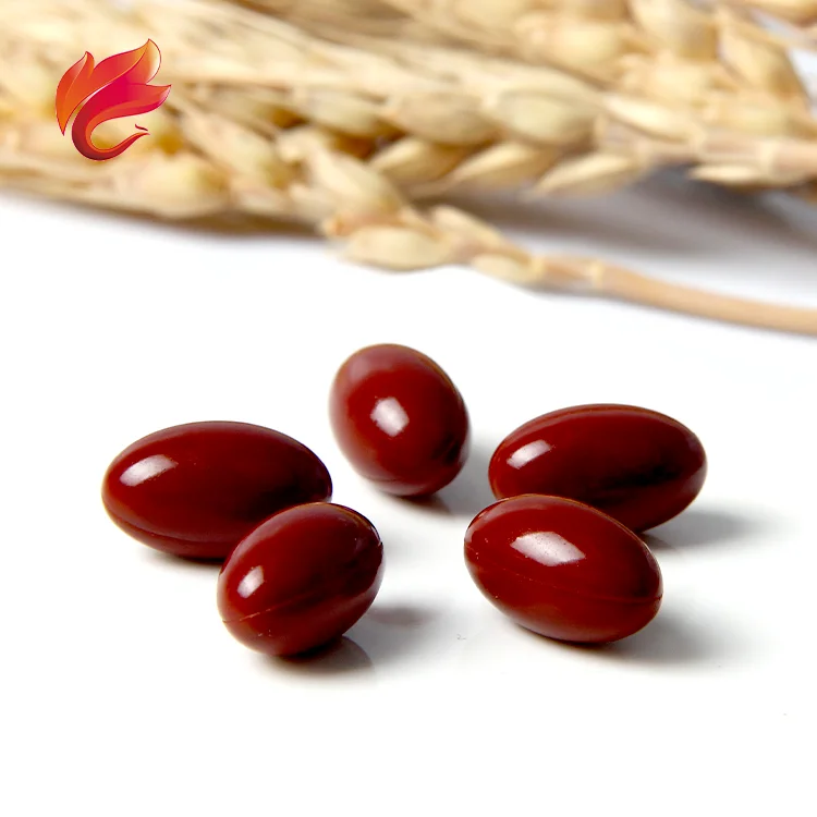 Best Brain Tonic Red Yeast Rice Extract Soy Lecithin Soft Gel Capsule