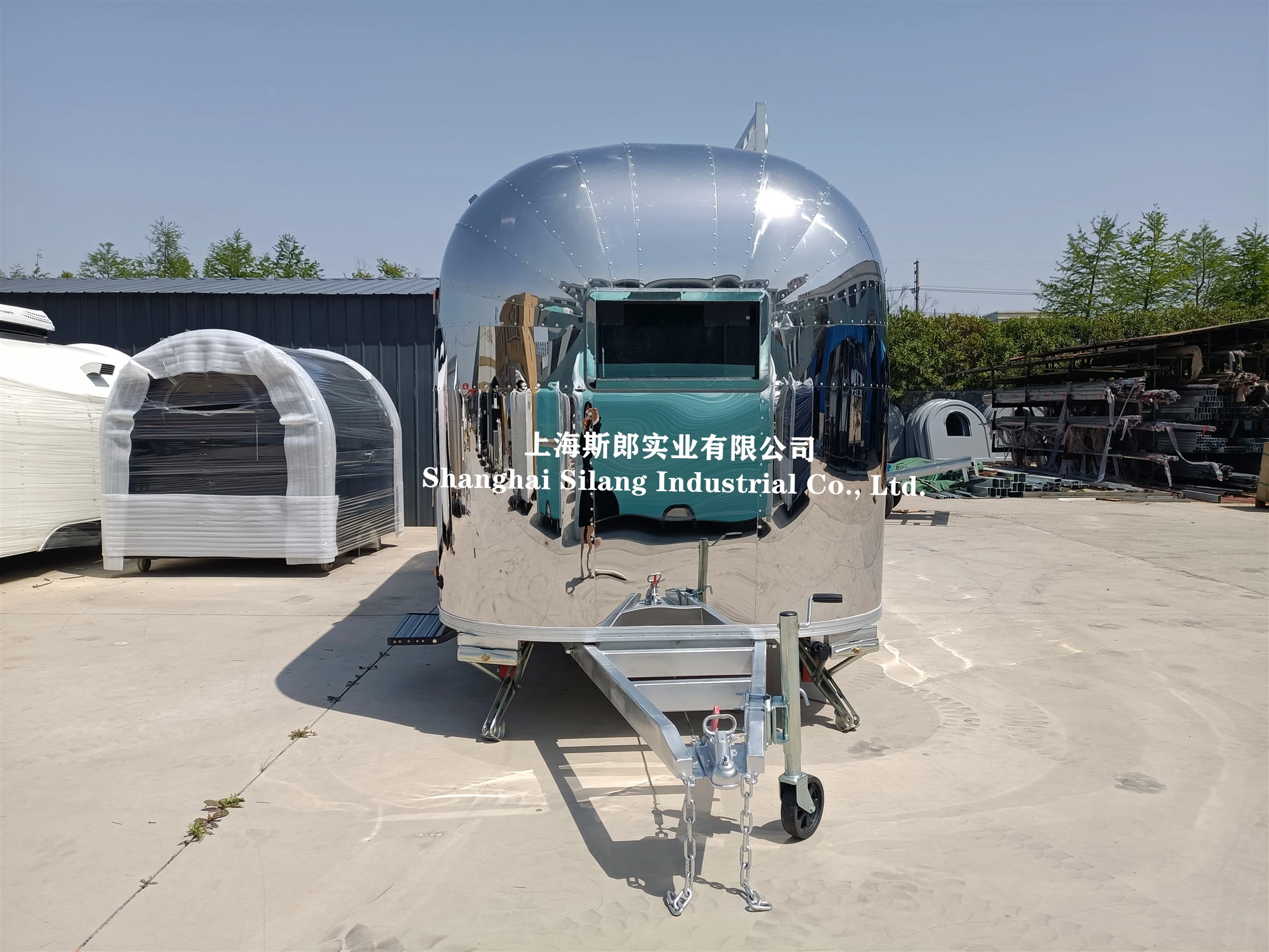 Грузовик для пищевых продуктов Airstream мобильный кухонный прицеп быстрого питания