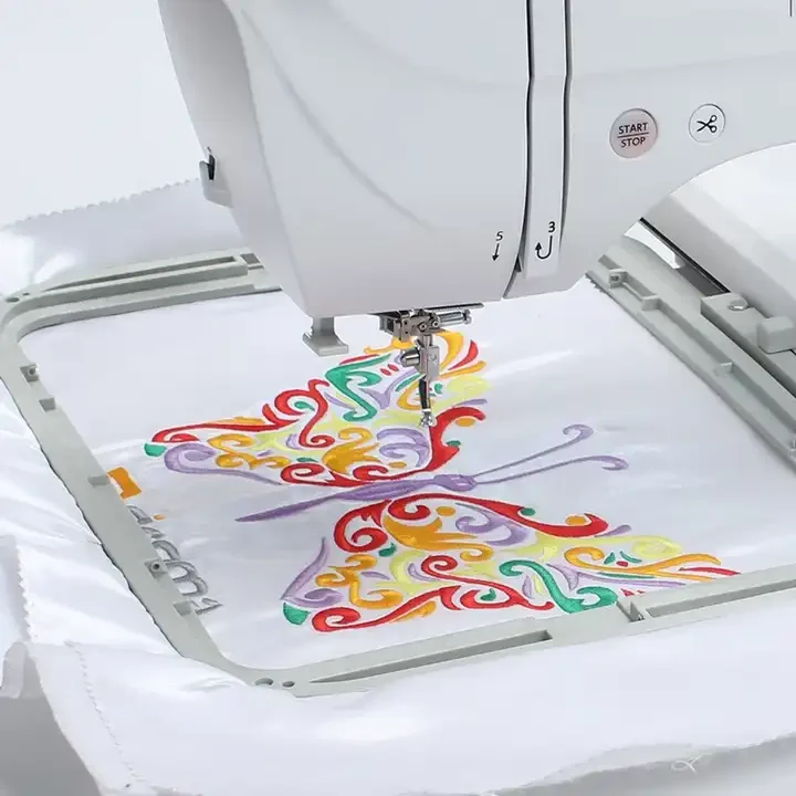 QC V700 2024 New Automatic Sewing Embroidery Machine Single Head Computer Embroidery Machine