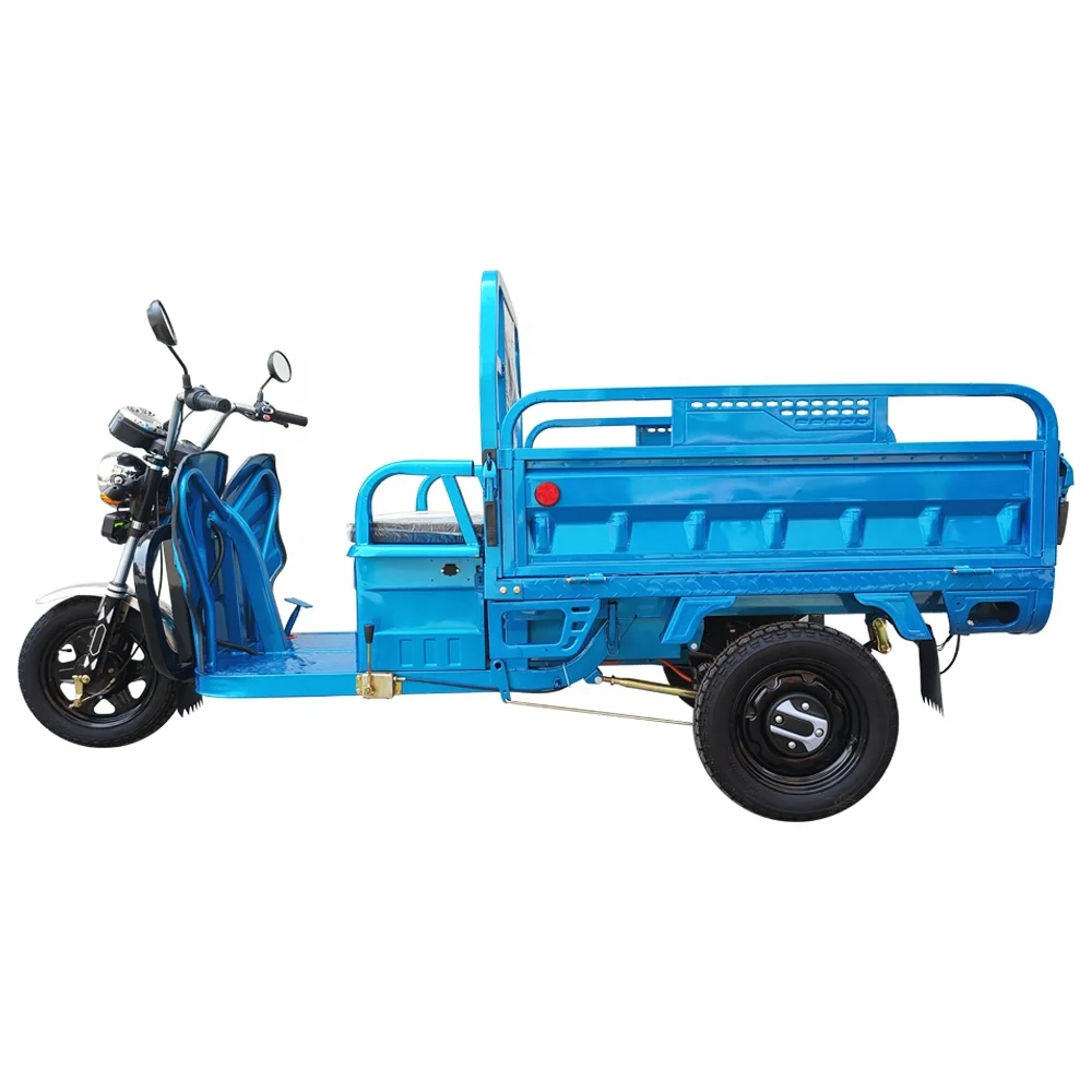 Factory Price 60V20Ah 1000WMotor Three Wheels Electric Tricycle Cargo Tricycle