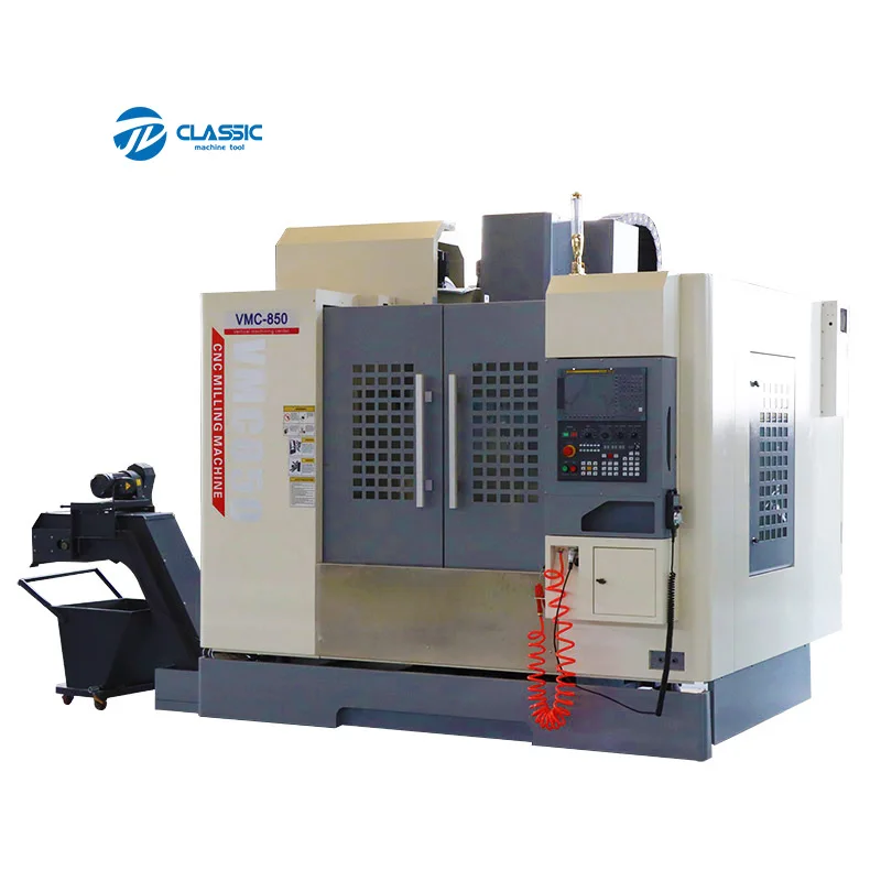 High precision fanuc cnc VMC machine VMC850 3 axis cnc vertical milling machine