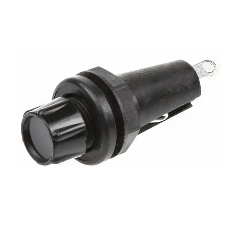 Factory wholesale panel mount 6.3A fuse holder Power Fuseholder FX0296/1 fuse holder