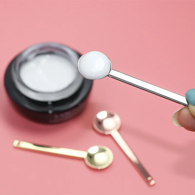 Private Label Round Head Mask Cosmetic Spoon Eye Cream Spatula Mini Makeup Face Cream Cosmetic Spatula