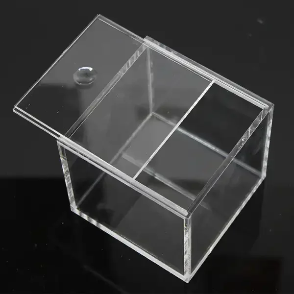 Custom Transparent Acrylic Coffee Pod Holder Acrylic Cube Coffee Capsules storage Box