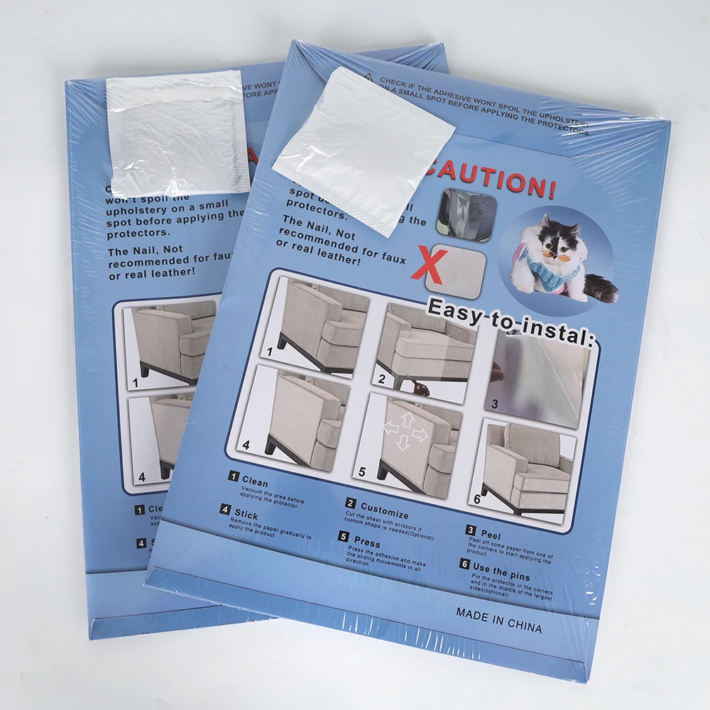 Cheap Anti-Cat Scratching Sofa Stickers Transparent Optional Size Sofa Protection Warning Cat