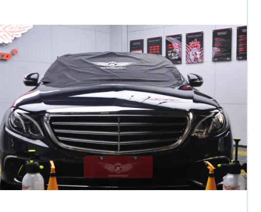  Самоклеящаяся глянцевая черная ТПУ Ppf Автомобильная Виниловая наклейка для кузова автомобиля