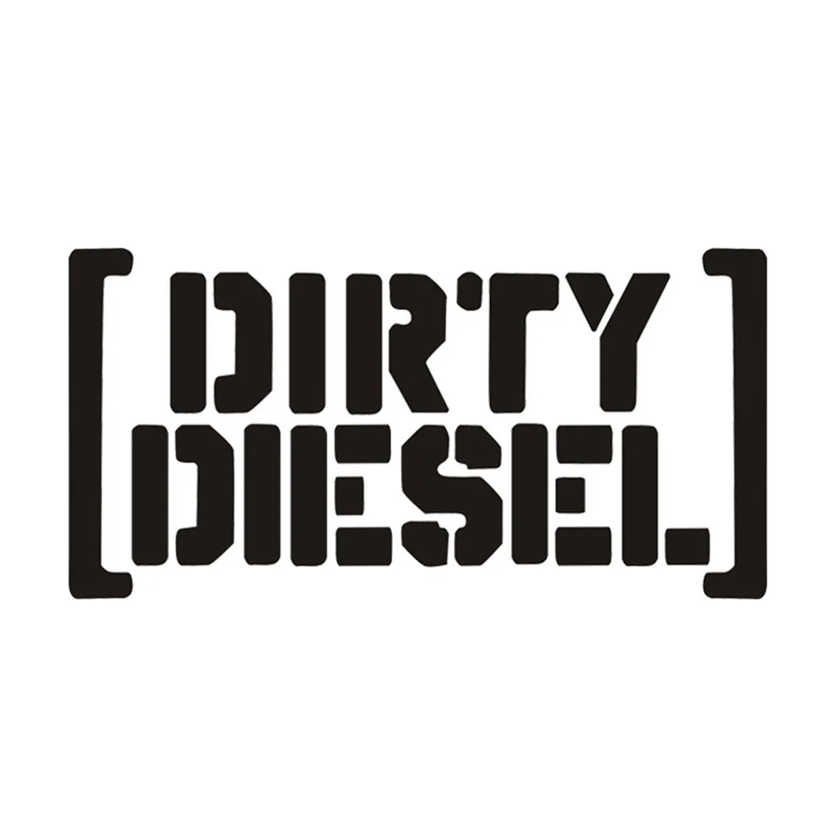 Pirty Diesel Car Sticker Vinyl Decal Car Truck Bumper Window Laptop Sticker Decor Gift Die Cut Decals Laptop window Glass