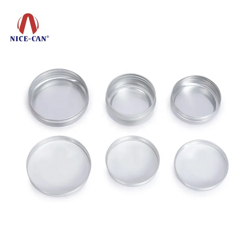 Customized Bulk Round Shape Cosmetic Seamless Aluminum Cans