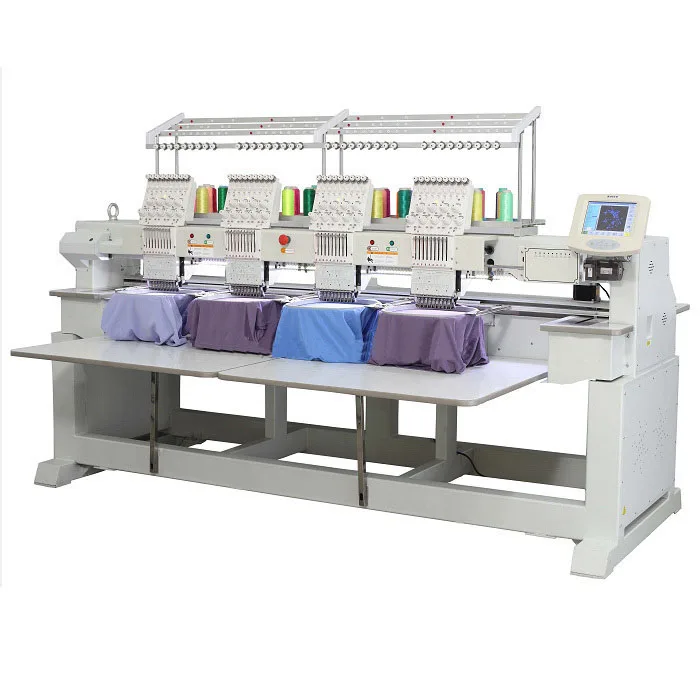 computerized Automatic high speed 3D Computer Embroidery Machine  industrial  flat embroidery machine